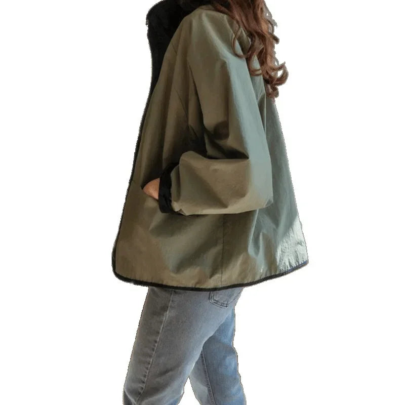 Double-Sided Wear Plaid Jacket