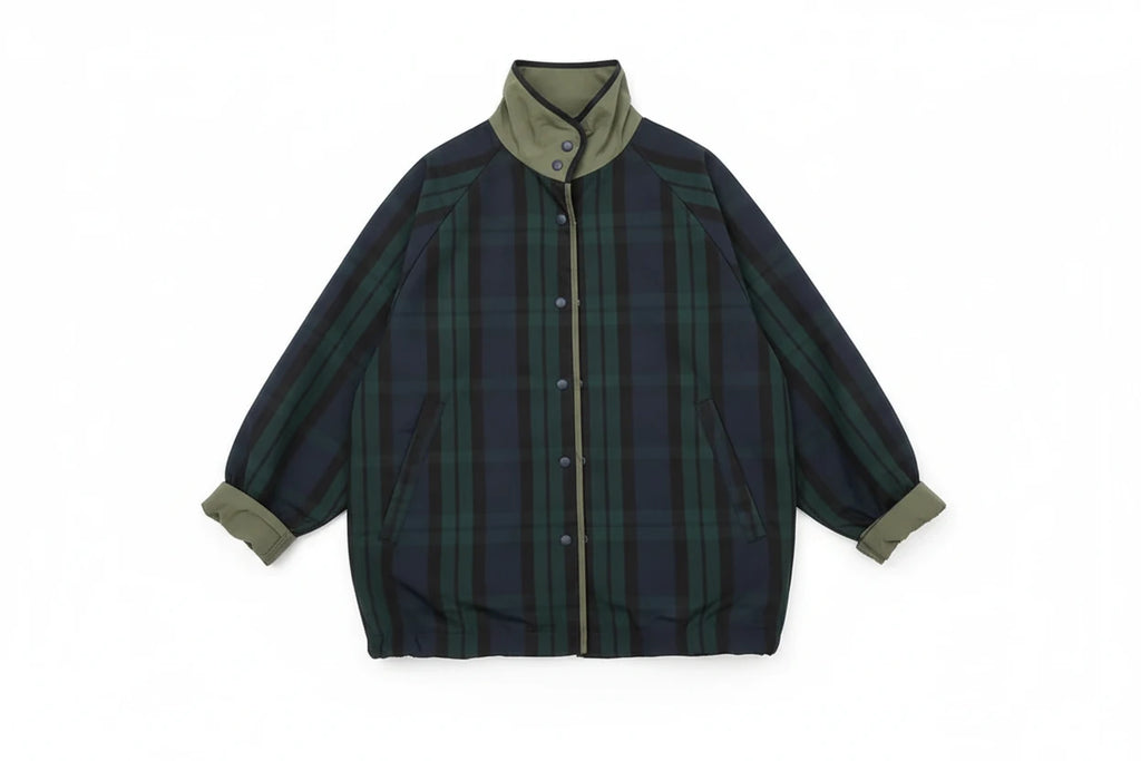 Double-Sided Wear Plaid Jacket