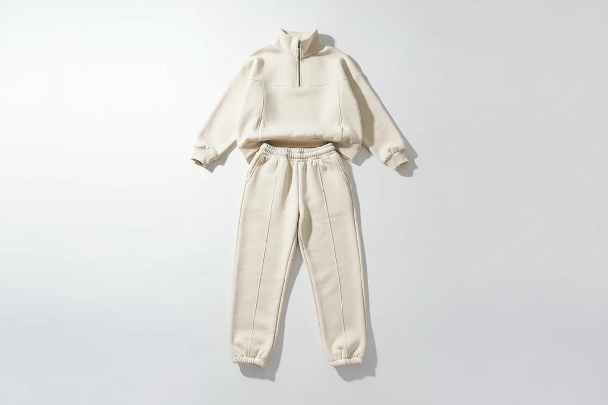 Half-Zip Sweatshirt set